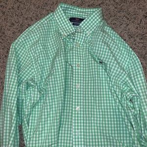 Vineyard vines light green button down